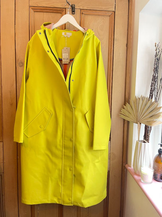 Boden Waterproof Yellow Coat 22 Coat