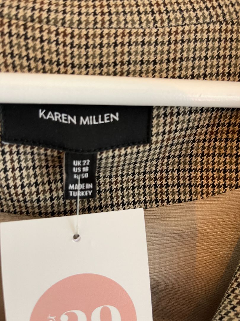 Karen Millen Waistcoat 22 Top