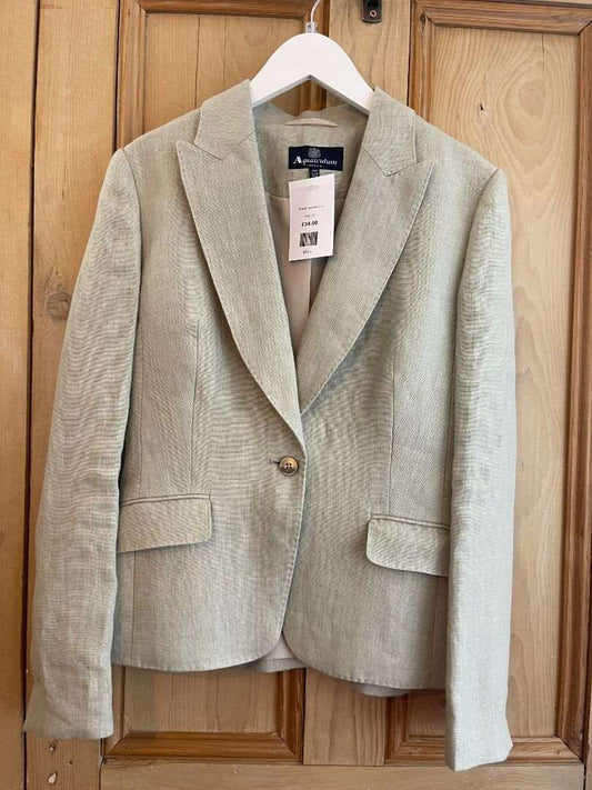 Aquascutum Grey Jacket 10 Jacket